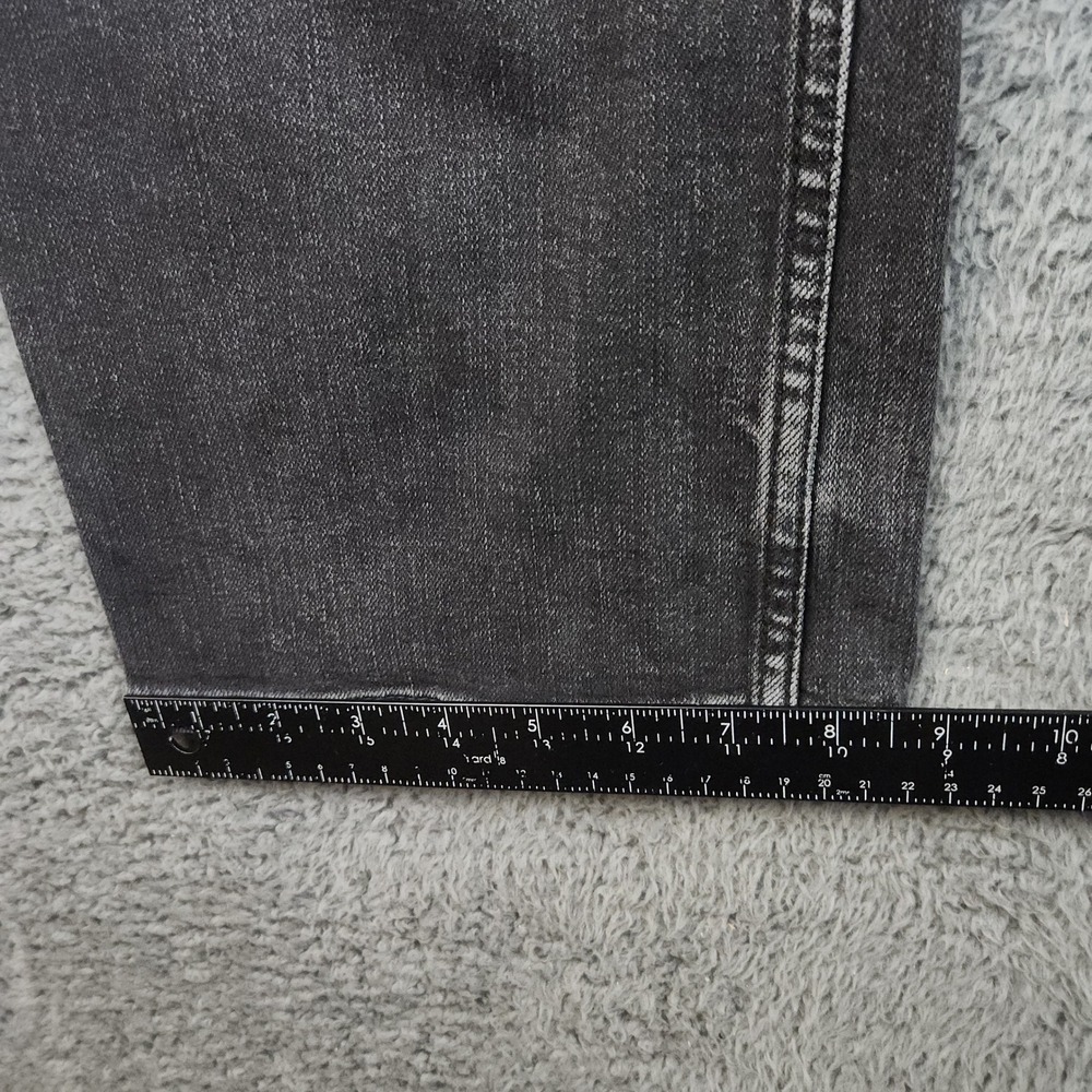 Moonshine Spirit 120 Proof Slim Straight Black 5 Pocket Stretch Jeans Mens 38x32 - Picture 8 of 11